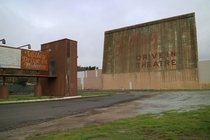 Abandoned Valley Drive-In movie theater - Lompoc CA 