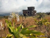 Abandoned villa on top of Bokor mountain 