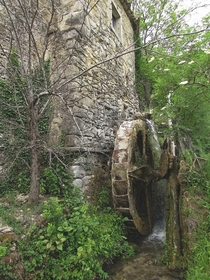 Abandoned watermill in rnica Croatia 
