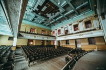 Abandoned -year-old High School Auditorium 