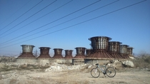 Abandonned chemical plant in Yerevan Armenia