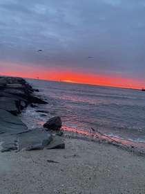 Absolutely gorgeous sunrise Chesapeake Beach MD 