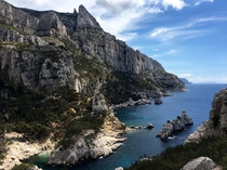 Accidentally went mountain climbing at Les Calanques 