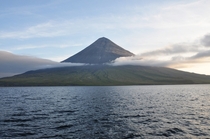Active stratovolcano Mount Cleveland in the Aleutian Islands by Christina Neal Alaska Volcano Observatory 