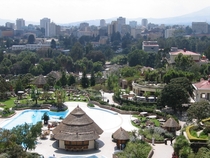 Addis Ababa view from the Sheraton Hotel 
