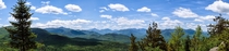 Adirondack Mountains panorama New York 