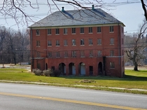 Admissions building for a abandoned mental health facility