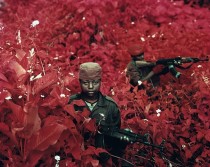 Aerochrome picture by Richard Mosse