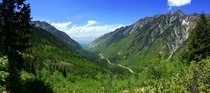 After a rainy May the sun was out yesterday in Little Cottonwood Canyon UT 