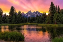 After the rain comes the sunSchwabacher Landing in Wyoming 