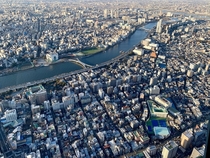 Afternoon in Tokyo as seen from Skytree 