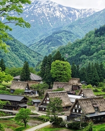 Ainokura Gassho-zukuri Village Toyama Prefecture Japan