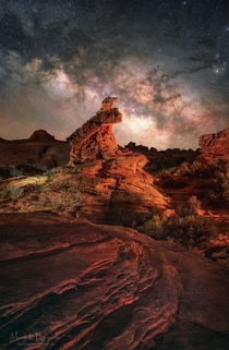 Alien World right here on Earth - Vermilion Cliffs AZ 