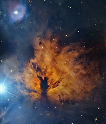Alnitak and the Flame Nebula   Image Credit amp Copyright Team ARO