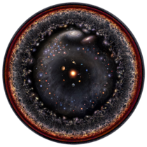 Alternate version of the observable universe image   Image by Pablo Budassi
