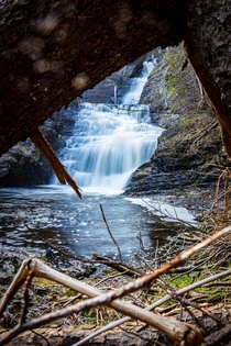 Always Take the Scenic Route Raymondskill Falls just south of Millford Pennsylvania  - IG mikebarrphotography