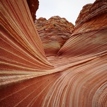 Amazing sandstone layers at The Wave AZ 