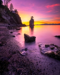 Amazing Sunset at Stanley Park Vancouver Canada  IG JoelPix