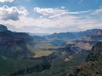 Amazing view of the Grand Canyon from south kaibab trail  Arizona 
