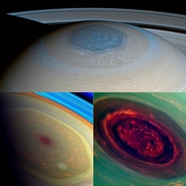 Amazing views of Saturns North Pole