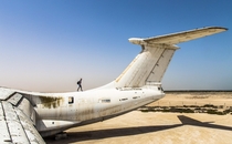 An abandoned cargo plane in the UAE desert that is rumored to have been used by Viktor Bout to smuggle weapons In the s the movie Lord of war is based on him