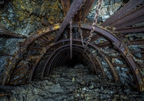 An abandoned coal mine