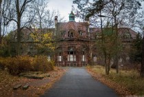 An abandoned hospital Beelitz Heilstaetten Germany Built   