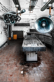 An Abandoned Morgue in the United States 