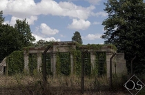 An abandoned orangery in Panshanger Park UK