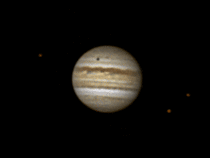 An animation of Jupiter 