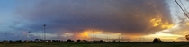 An distant storm in Texas that never arrived