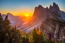 An incredible Sunrise at the Dolomites Italy x OC IG whereisjacky