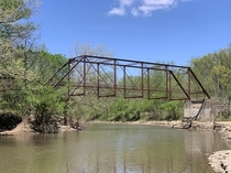 An old bridge near Osage City Kansas