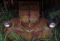 An old Dodge truck I found while exploring a semi abandoned area on the island of Maui Such a beautiful place OC x