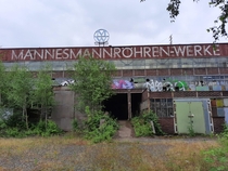 An old pipe and high-pressure tank manufacturing plant in DinslakenGermany photos by me 