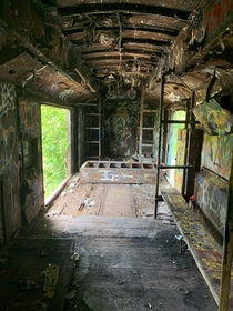An old train in Lambertville New Jersey