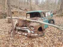 An old van truck wagon Photo taken by me in Upper Marlboro MD today