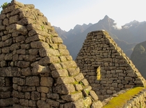 Ancient Inca House at Machu Picchu Peru  OC
