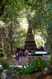 Ancient Shrine in Khao Yai Park Thailand 