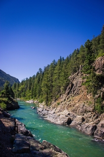 Animas River Colorado - From the Durango-Silverton Train  OC