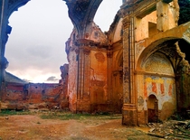 Another photo I took in Belchite of a bombed out church where much of Pans Labyrinth was filmed  by Ian Paul