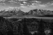 Ansel Adams Overlook Grand Teton National Park USA 
