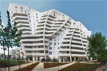 Apartment building in Tirana Albania by Libeskind