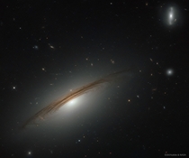 APOD -UGC  The Fastest Rotating Galaxy Known 