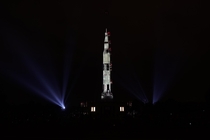 Apollo  launched  years ago today Here is my photo of the projection on the Washington Monument during the th anniversary