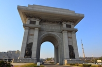 Arch of Triumph Pyongyang North Korea bigger than the one in Paris 