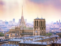 Architect unveils striking proposal for green Notre Dame 