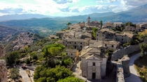 Arpino and its bronze age walls Italy 