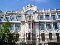 Art Nouveau apartment in Riga by Mikhail Eisenstein 