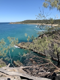 At Hells Gate looking towards Alexandria Bay Noosa National Park Is it really winter x